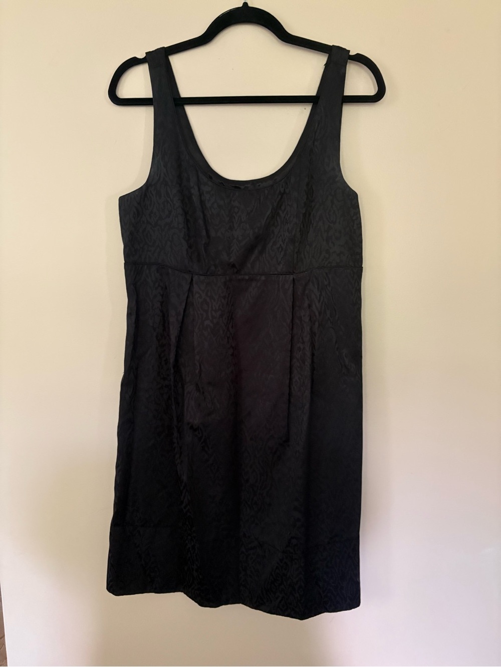 White House Black Market Women's Size 10 Dress Sleeveless Black Cheetah Print